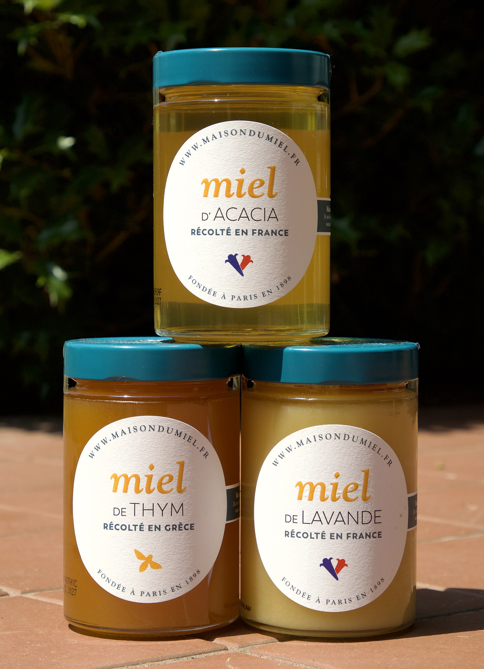Jars of honey